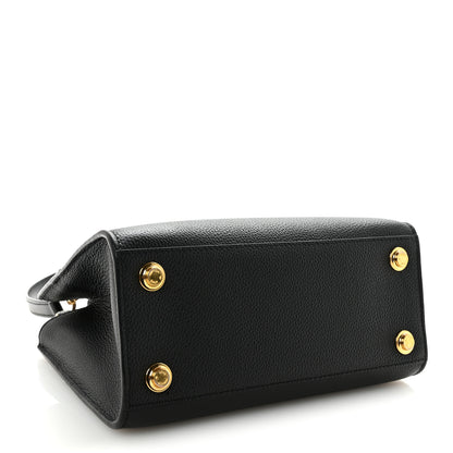 Louis Vuitton Calfskin City Steamer Mini Black 4 of 9