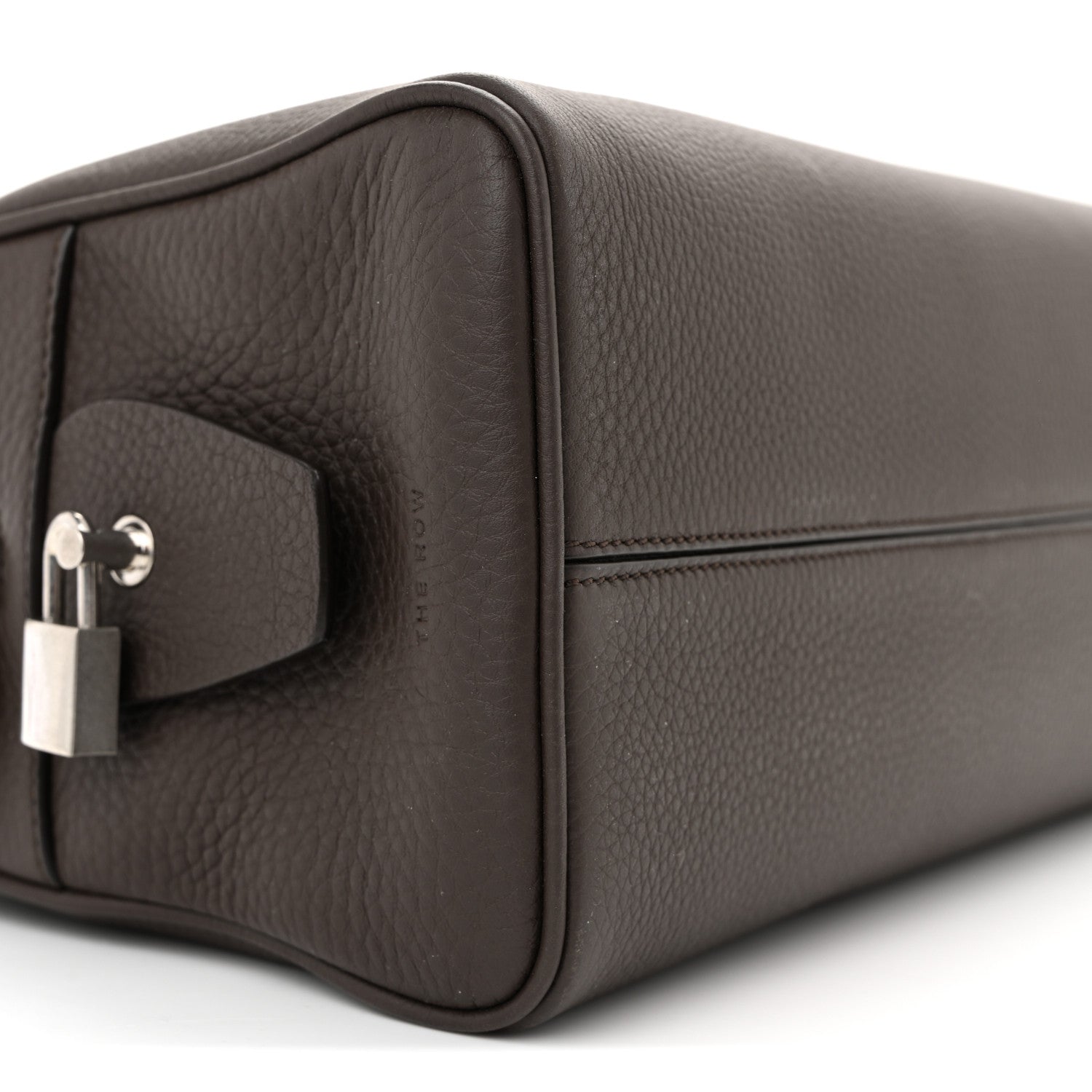 The Row Grained Calfskin EW India Deep Brown 8 of 9