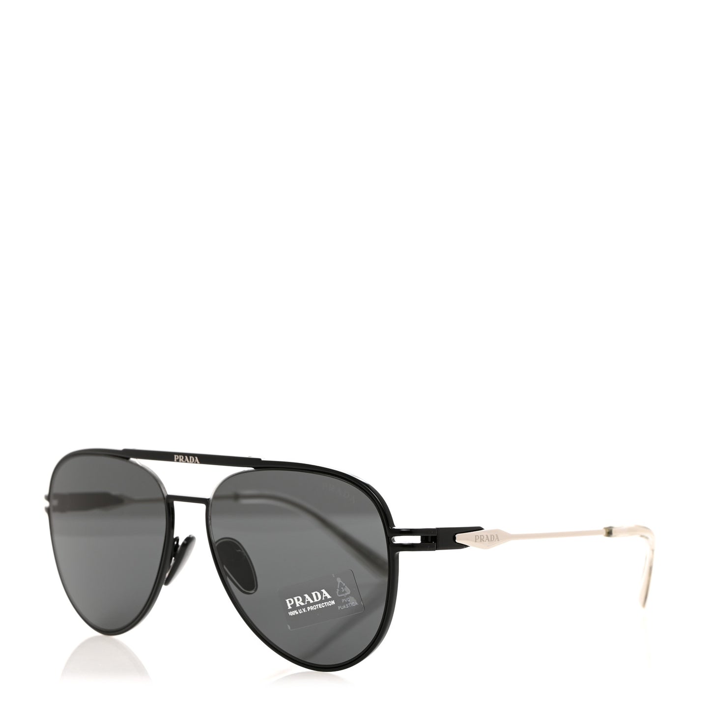 Aviator Sunglasses SPR 54Z Slate Gray Black