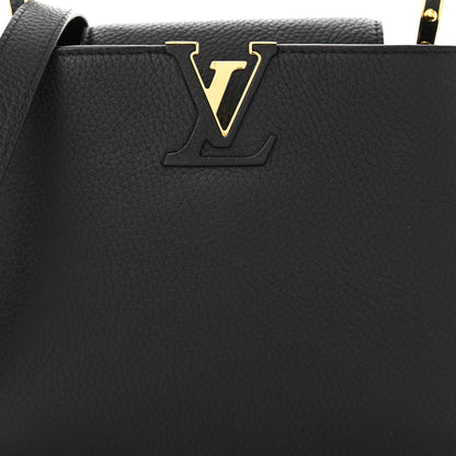 Louis Vuitton Taurillon Capucines BB Black 7 of 10