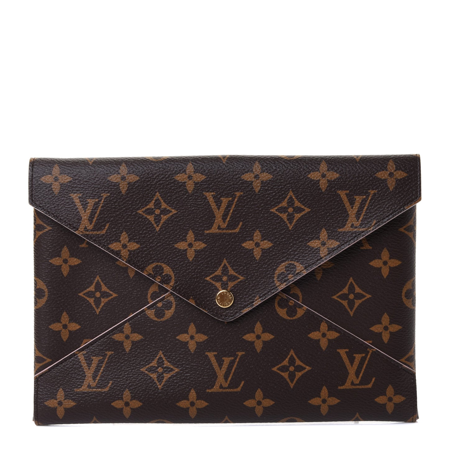 Monogram Large Kirigami Pochette Insert Rose Ballerine