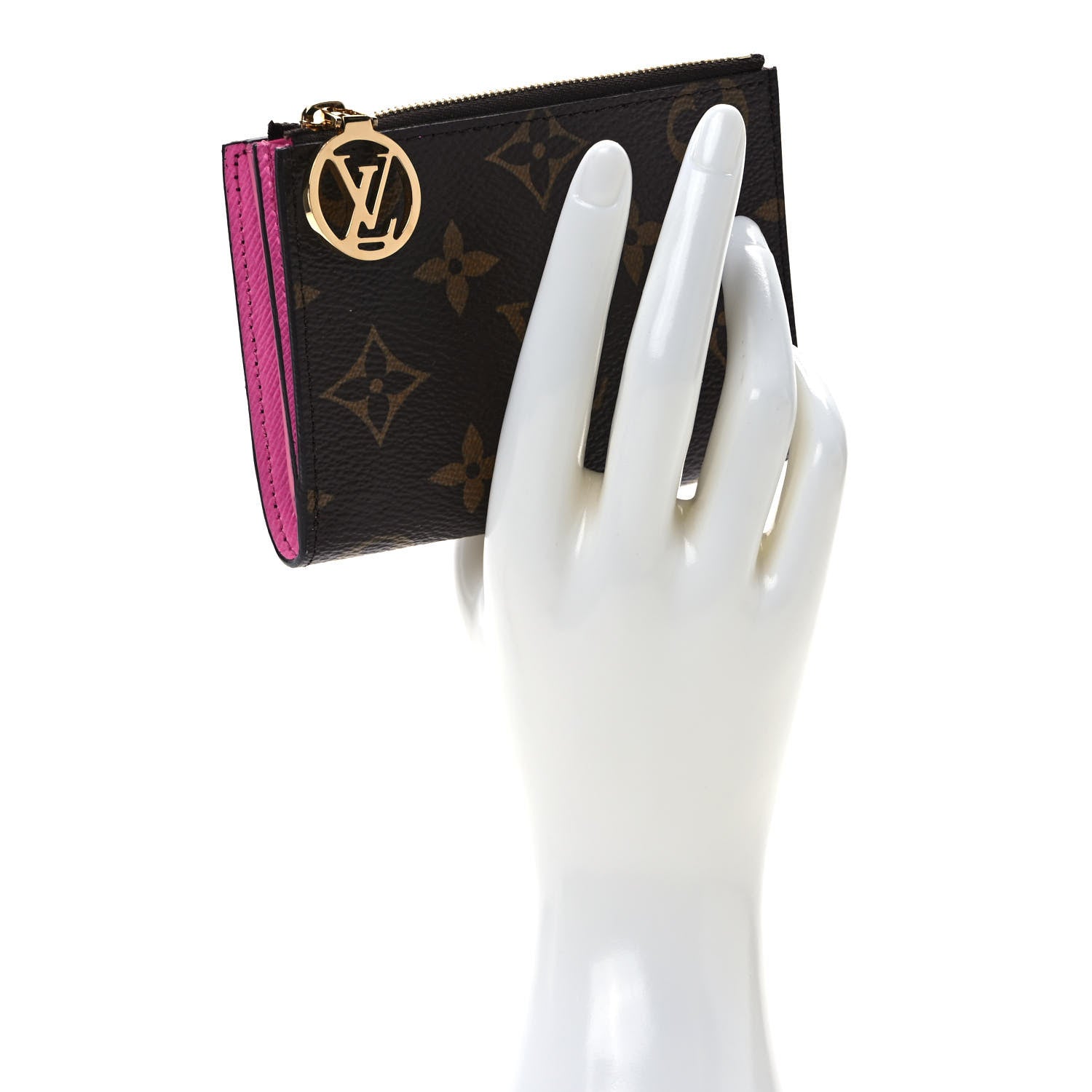 Louis Vuitton Monogram Lisa Wallet Rose Lollipop 2 of 6