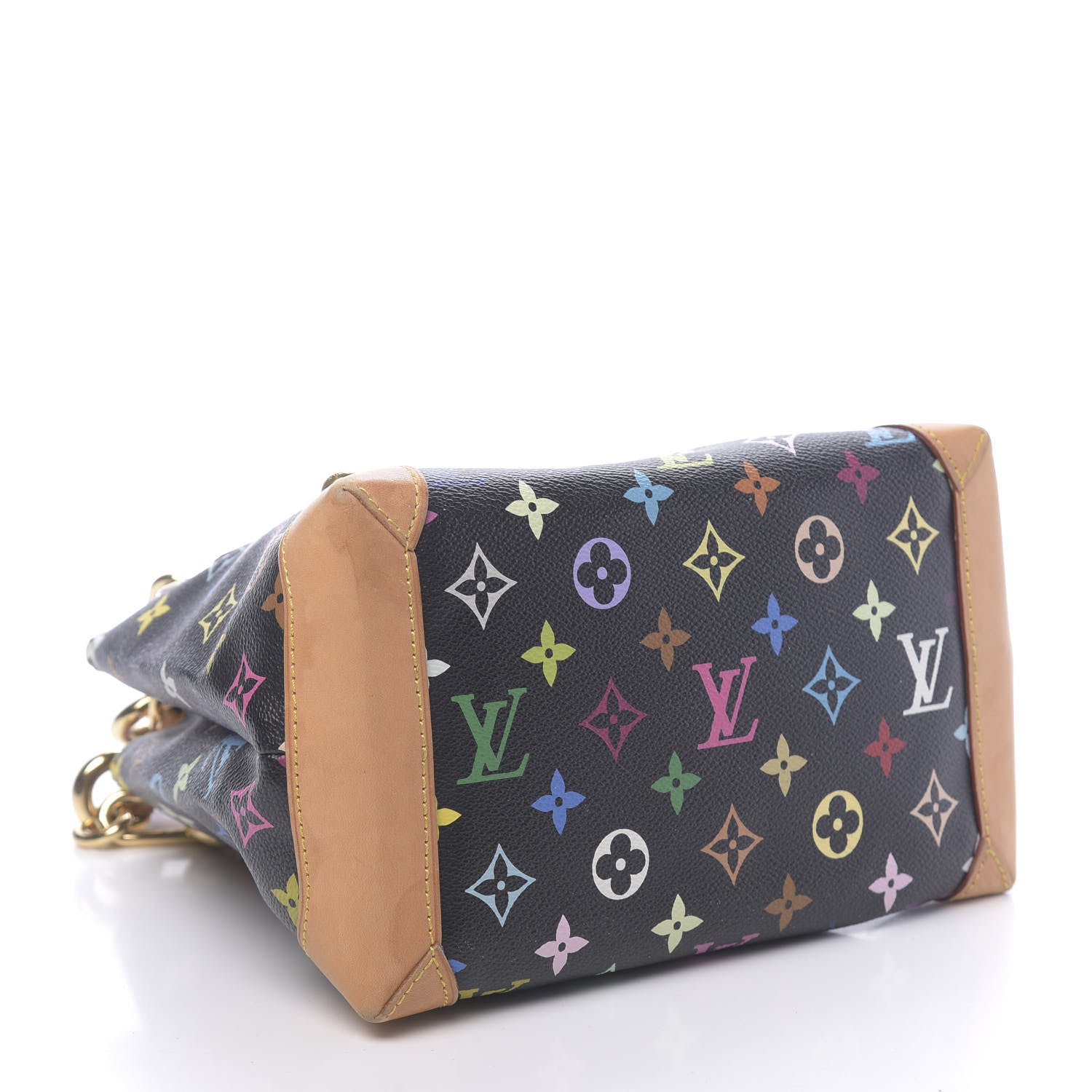Louis Vuitton Monogram Multicolor Audra Black 4 of 11