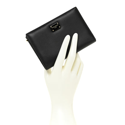 Dolce & Gabbana Calfskin Bi-Fold Wallet Black 2 of 11
