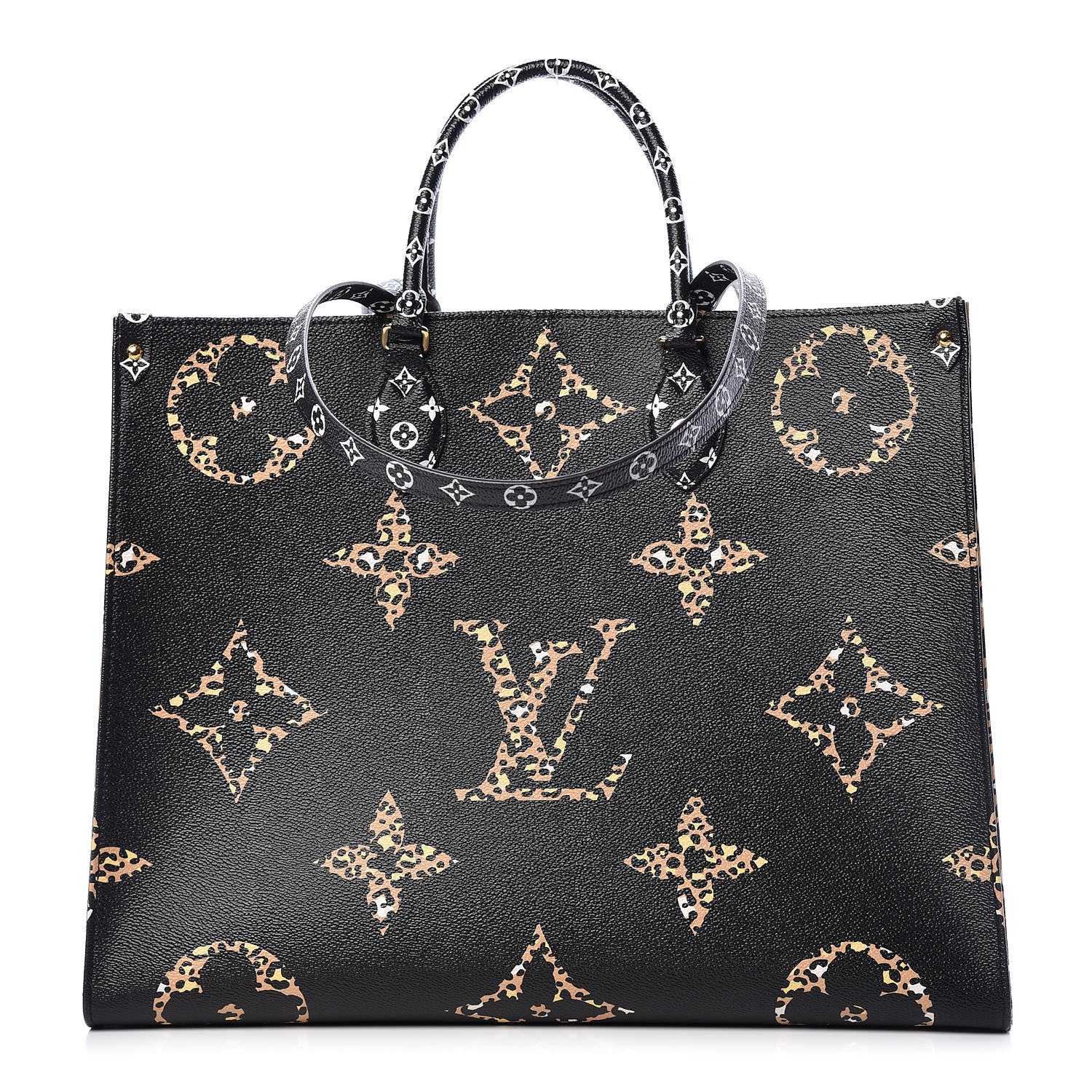 Louis Vuitton Monogram Giant Jungle Onthego GM Black 1 of 9