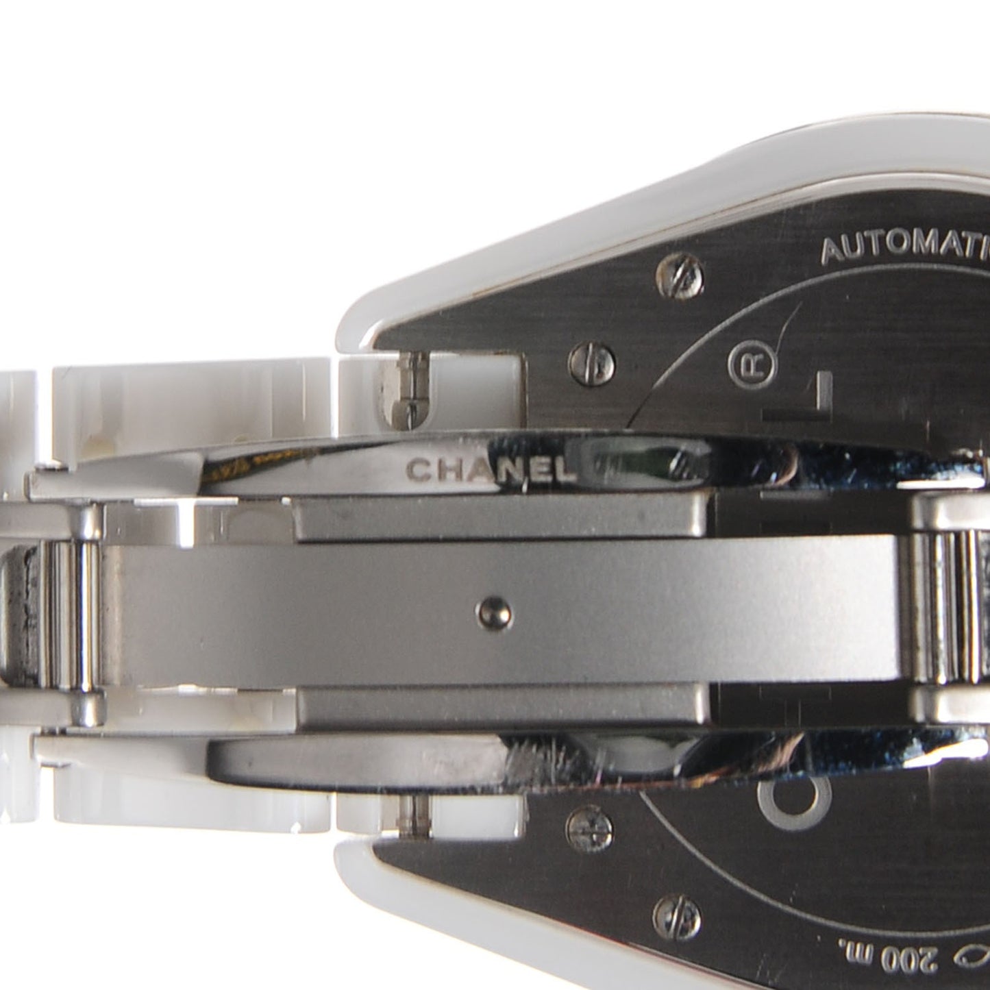 Stainless Steel Ceramic 38mm J12 Automatic Watch White