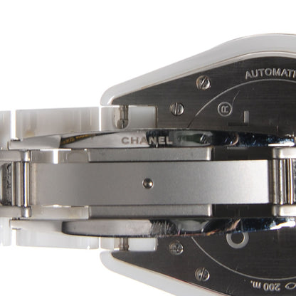 Chanel Stainless Steel Ceramic 38mm J12 Automatic Watch White 5 of 7