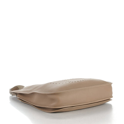 Hermes Taurillon Clemence Evelyne II TGM Etoupe 4 of 10