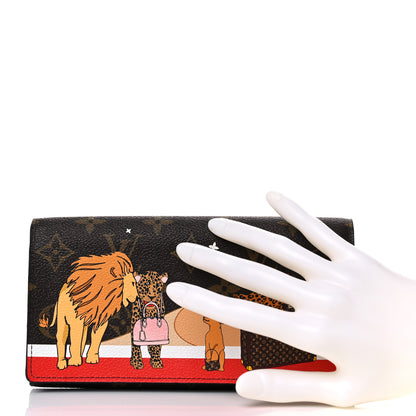 Louis Vuitton Monogram 2018 Christmas Animation Sarah Wallet 2 of 6