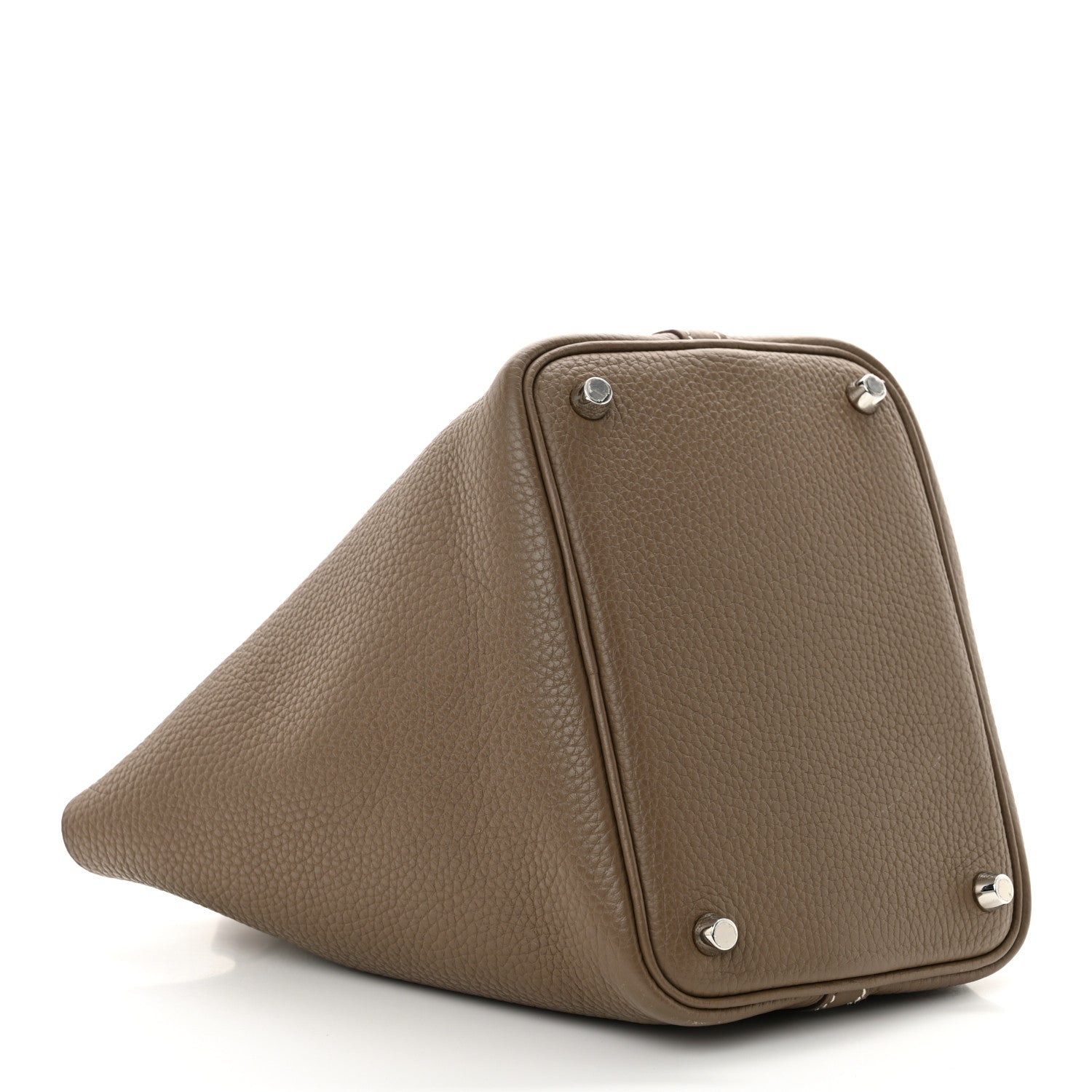 Hermes Taurillon Clemence Picotin Lock 18 PM Etoupe 4 of 12
