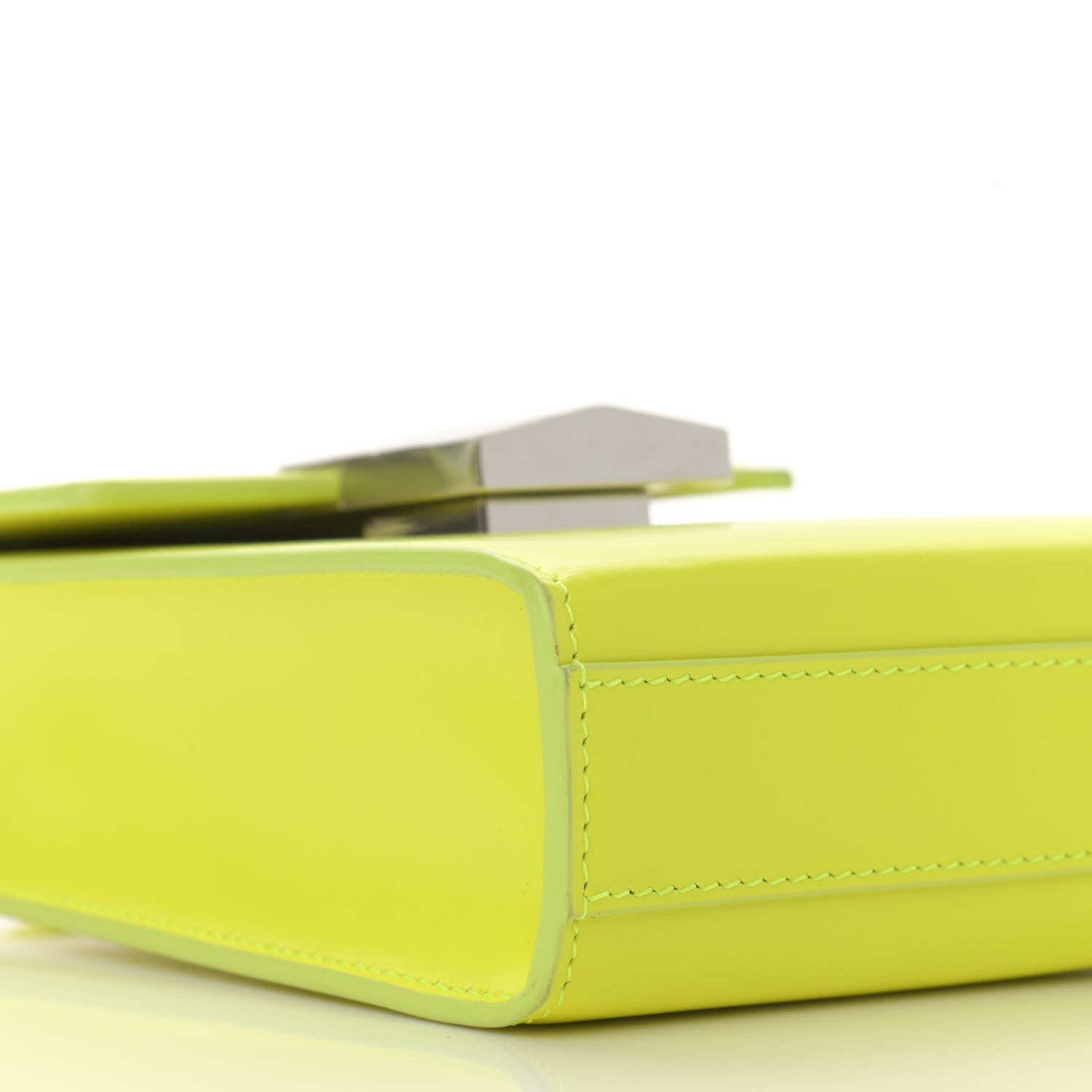 Givenchy Box Calfskin Mini 4G Vertical Bag Fluo Yellow 8 of 13