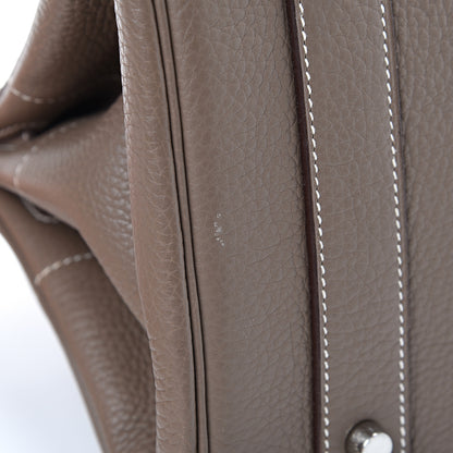 Hermes Taurillon Clemence JPG Birkin 42 Etoupe 12 of 16