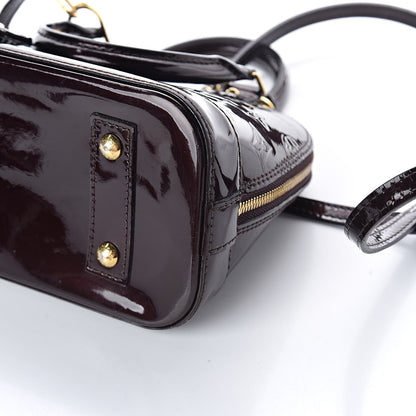 Louis Vuitton Vernis Alma BB Amarante 8 of 8
