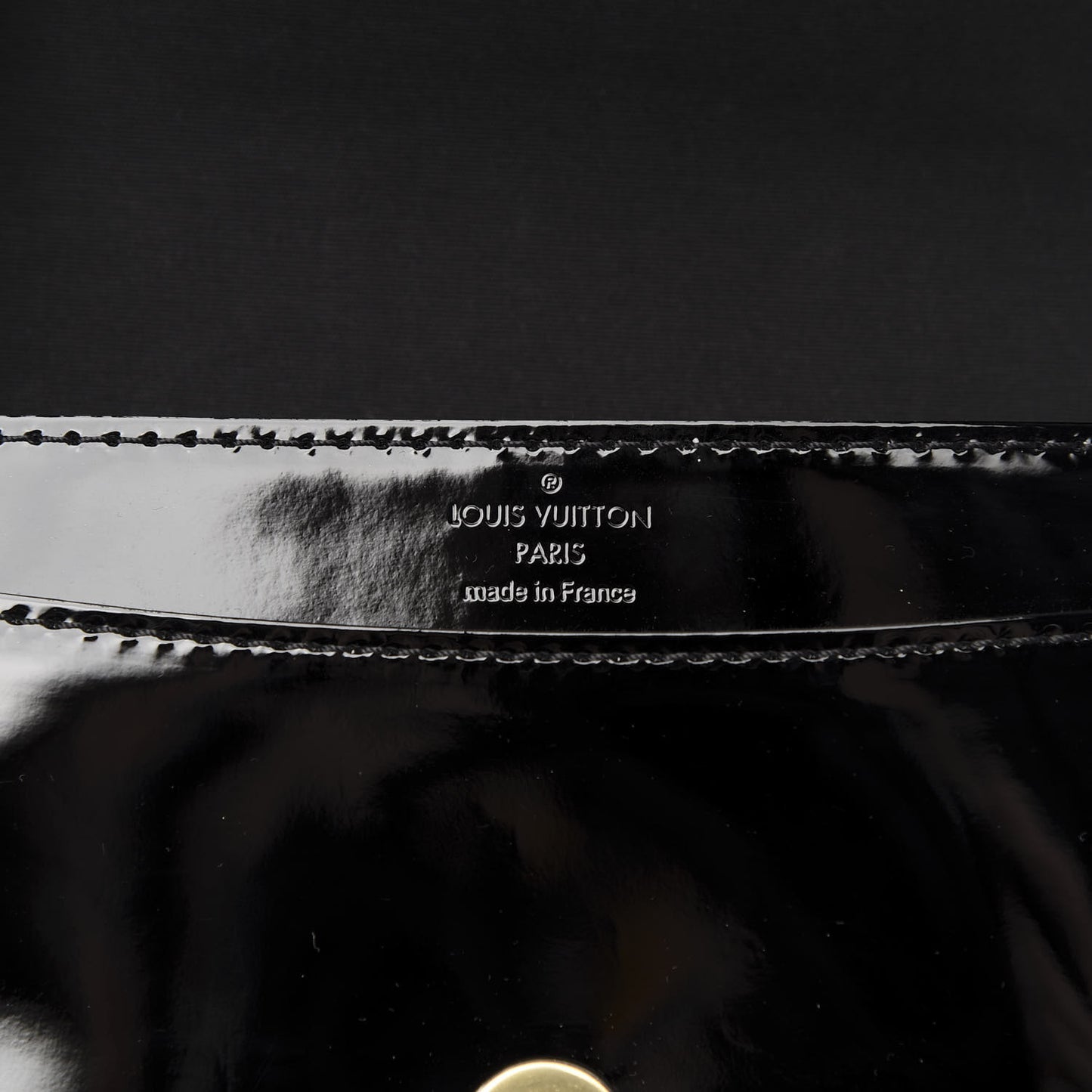 Patent Louise PM Chain Clutch Black