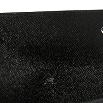 Hermes Epsom Hermesnap Wallet Black 6 of 10