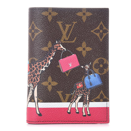 Louis Vuitton Monogram 2017 Christmas Animation Passport Cover 1 of 8