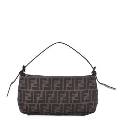 Fendi Zucca Small Shoulder Bag Tobacco 1 of 8