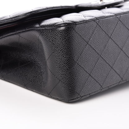 Chanel Caviar Quilted Jumbo Double Flap Black 9 of 15