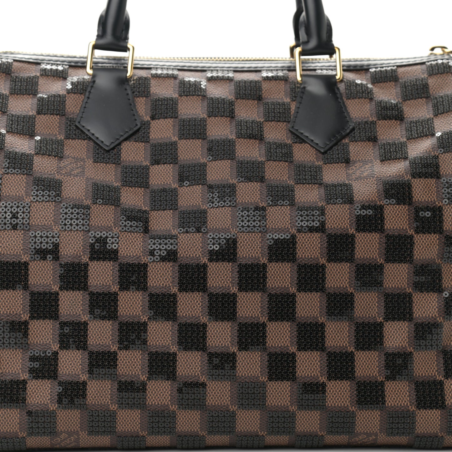 Damier Paillettes Speedy 30 Black