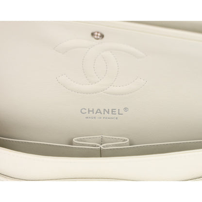 Chanel Caviar Quilted Medium Double Flap Light Green 7 of 11