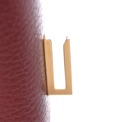 Hermes Taurillon Clemence Birkin 35 Rouge H 34 of 37
