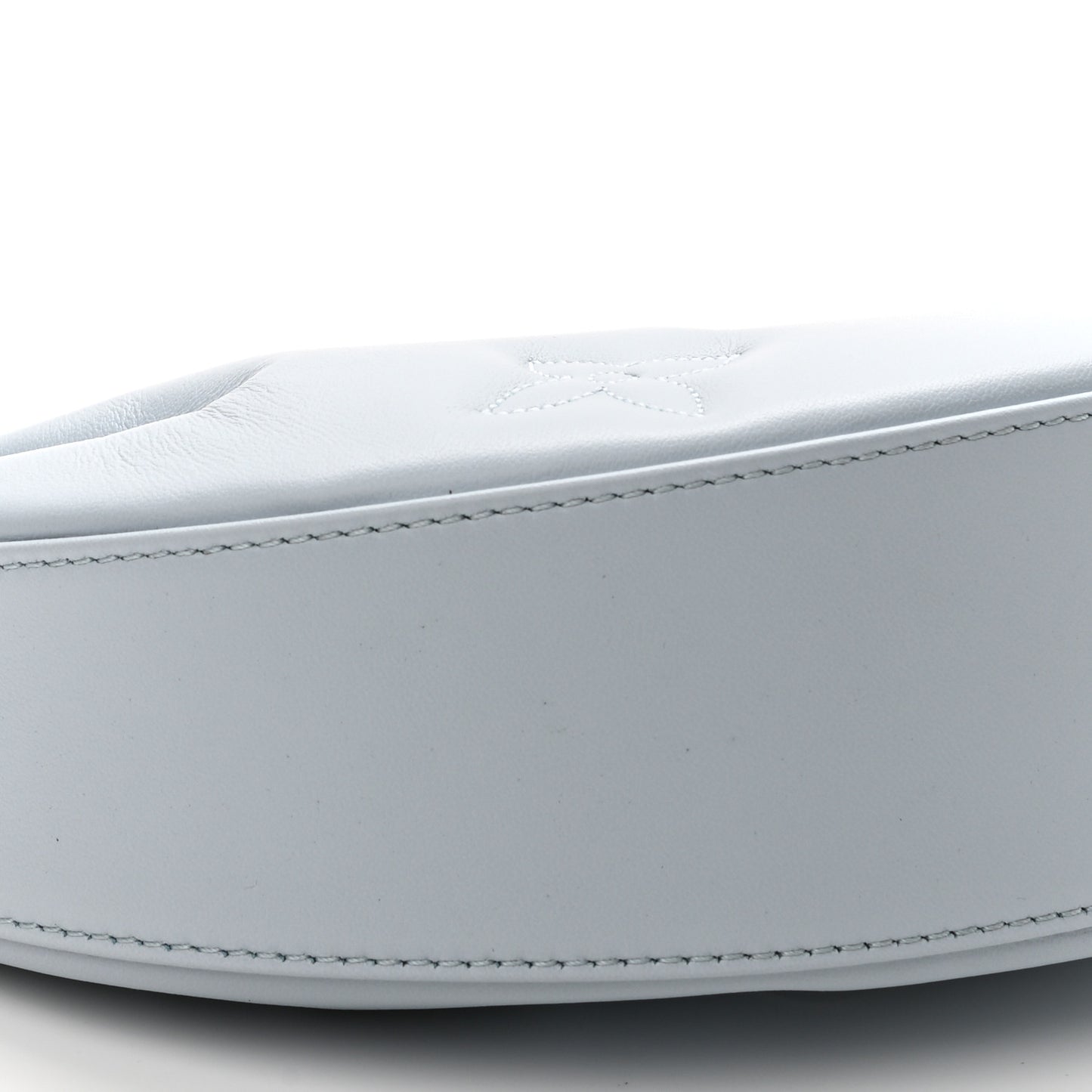 Calfskin Bubblegram Over The Moon Ice Blue