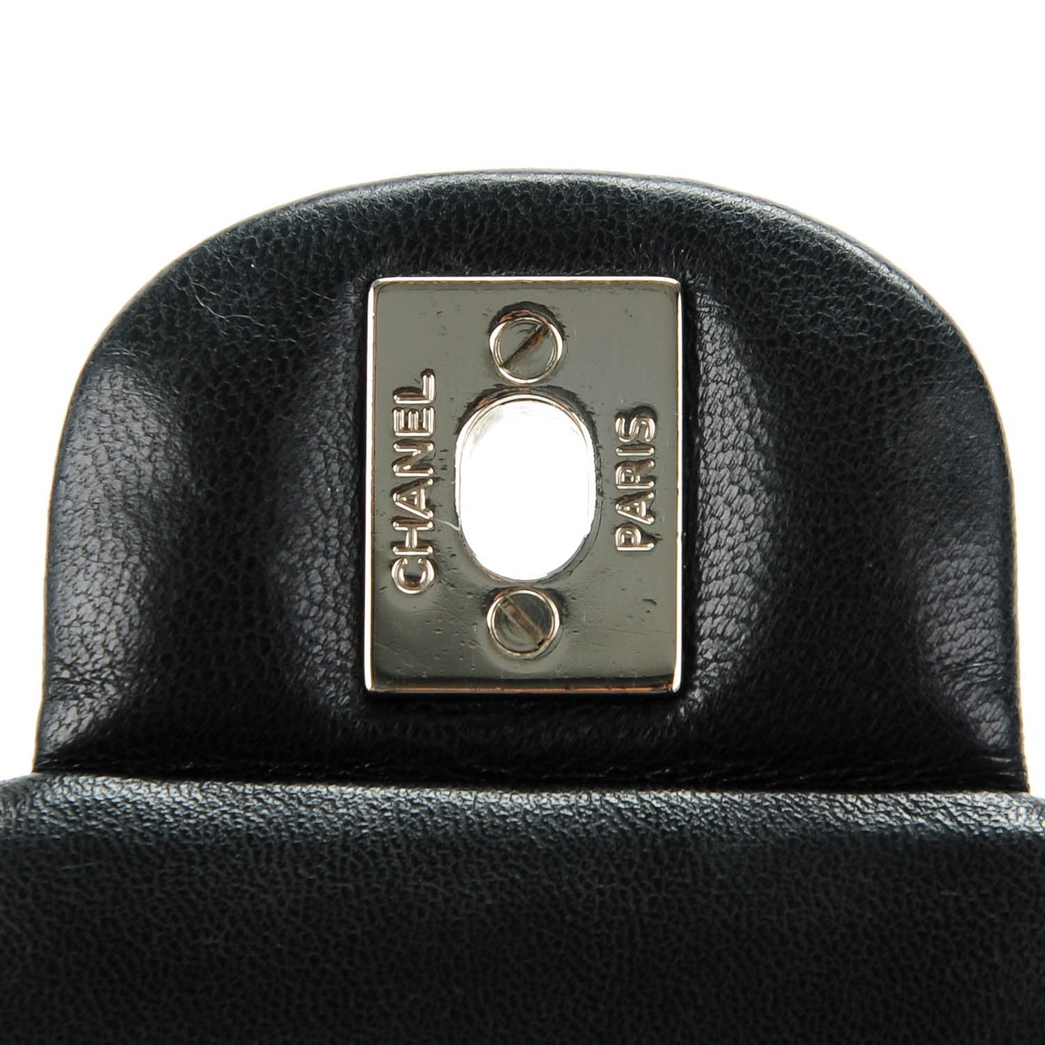 Chanel Patent Calfskin Quilted Mini Rectangular Flap Black 8 of 8