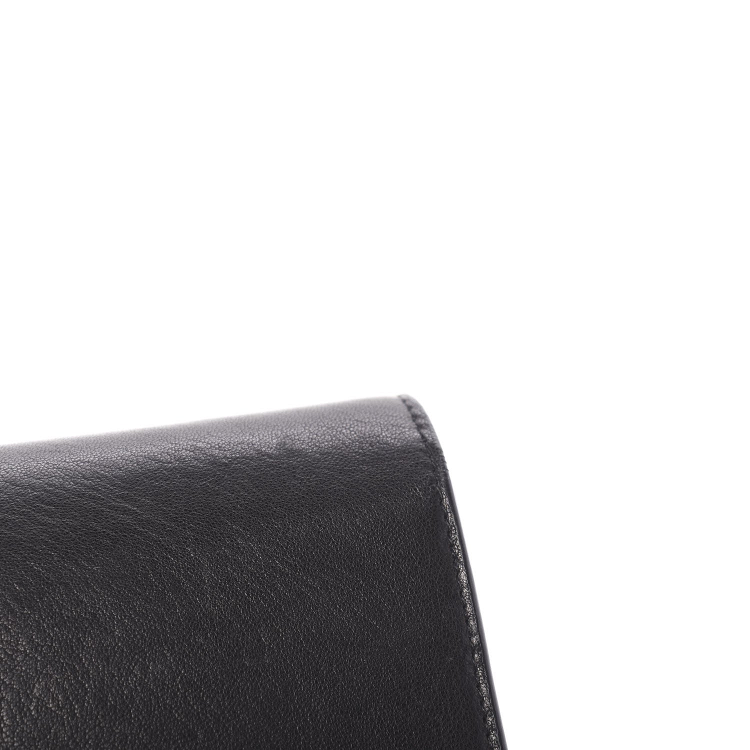 Saint Laurent Smooth Calfskin Classic Monogram Kate Heart Tassel Heart Chain Wallet Black 13 of 20