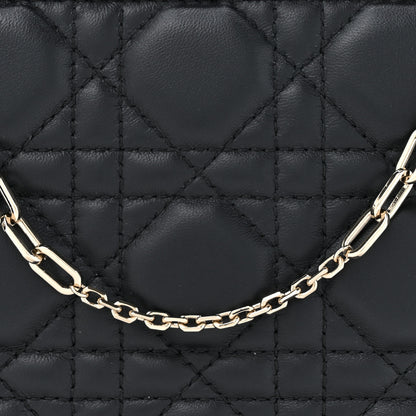 Christian Dior Lambskin Cannage Miss Dior Midi Mini Bag Black 8 of 11