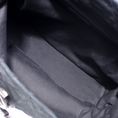 Chanel Iridescent Calfskin VIP Shopping Tote Black 9 of 9
