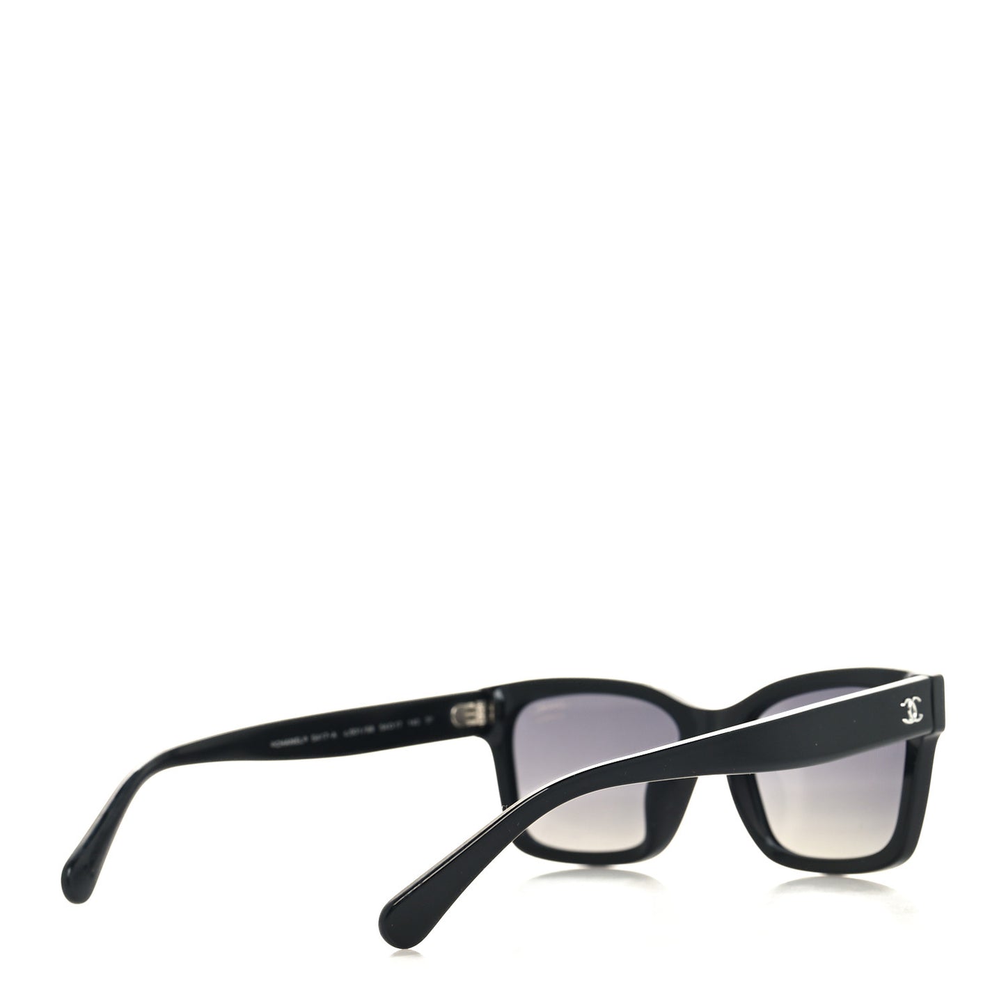 Acetate Polarized Square Sunglasses 5417 Black