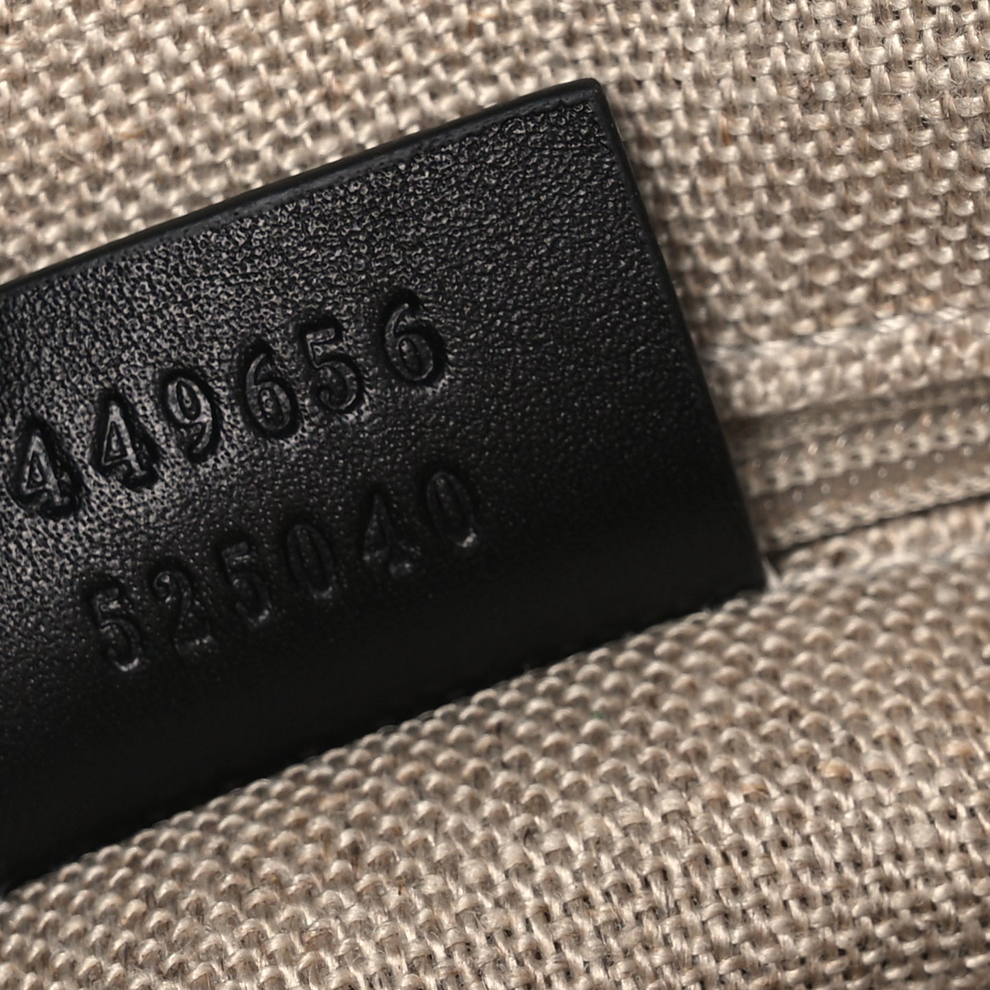 Soft Microguccissima Small Zippered Satchel Black