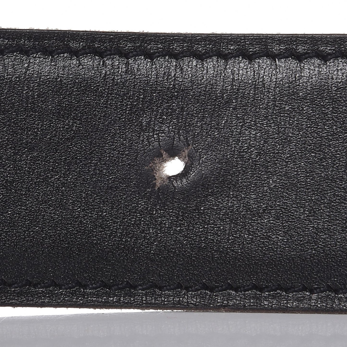 Box Barenia 32mm H Belt 95 Black Fauve