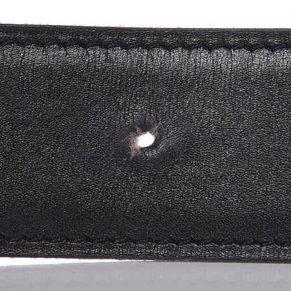 Hermes Box Barenia 32mm H Belt 95 Black Fauve 8 of 11