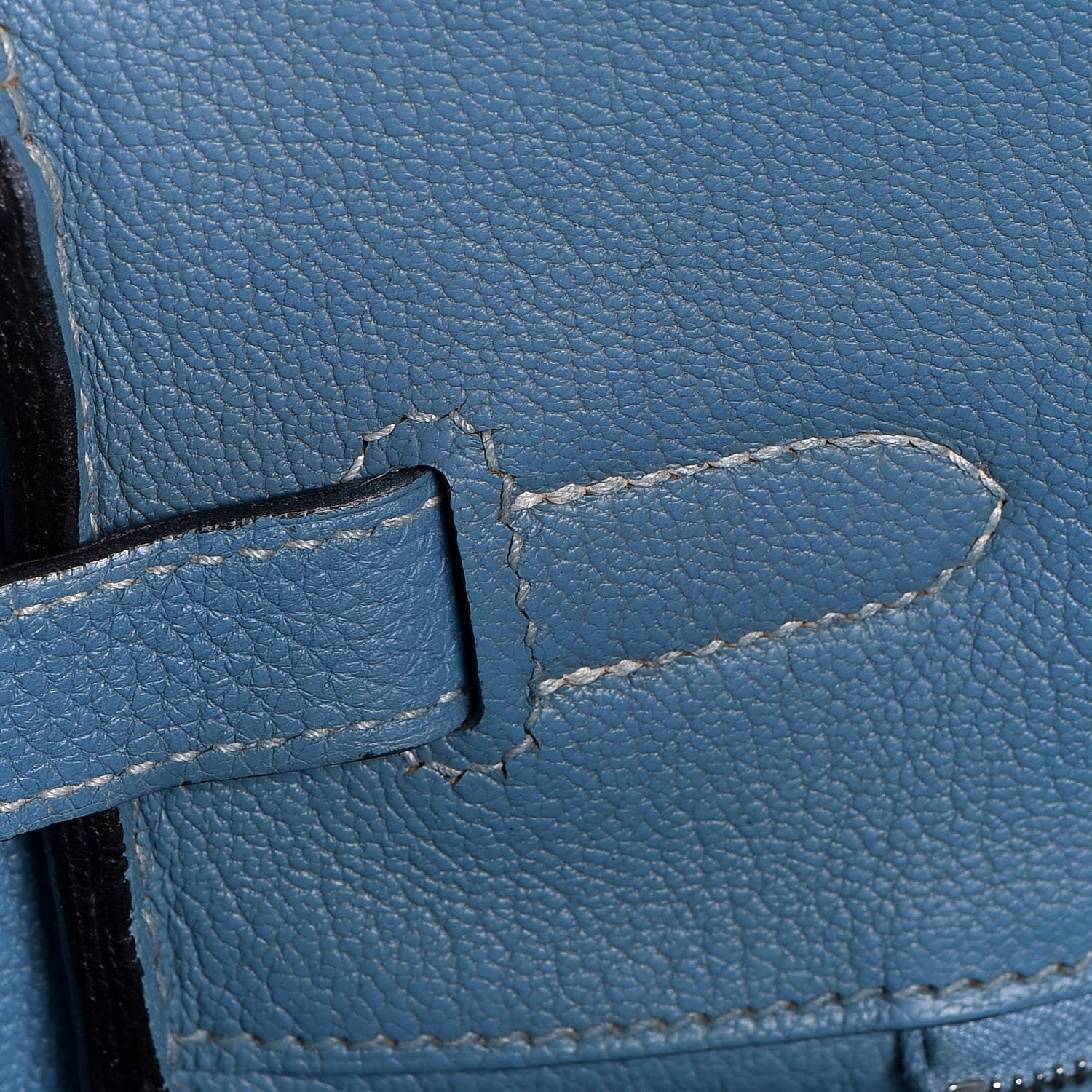 Hermes Togo Birkin 35 Blue Jean 28 of 37