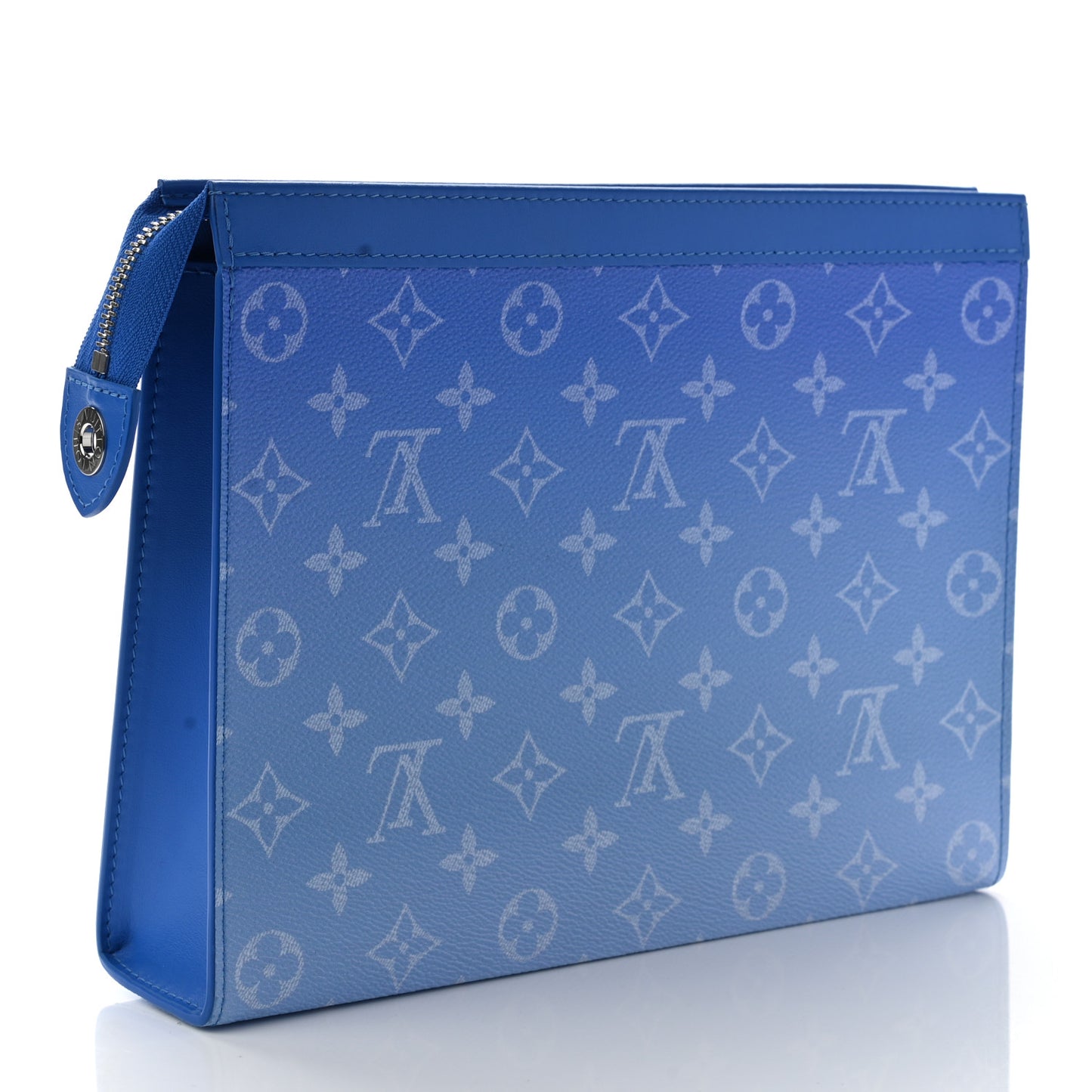 Monogram Clouds Pochette Voyage MM A4 Blue