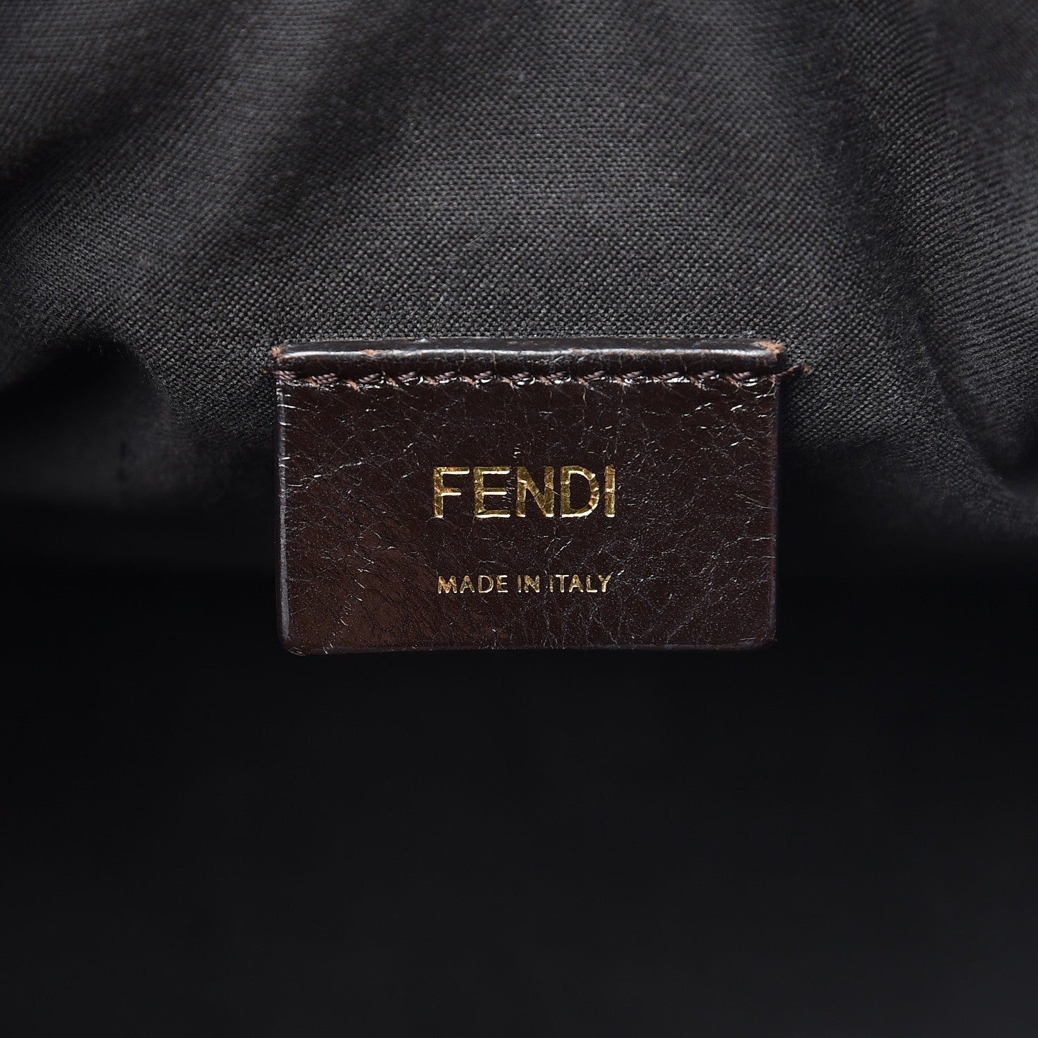 Fendi Zucca Vitello Artic Small Boston Tobacco Bordeaux 6 of 11