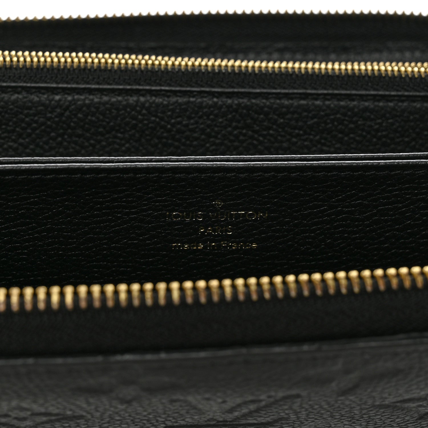 Louis Vuitton Empreinte Zippy Wallet Black 6 of 9