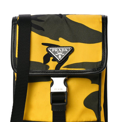Prada Tessuto Nylon Saffiano Camouflage Print Crossbody Militare 9 of 10