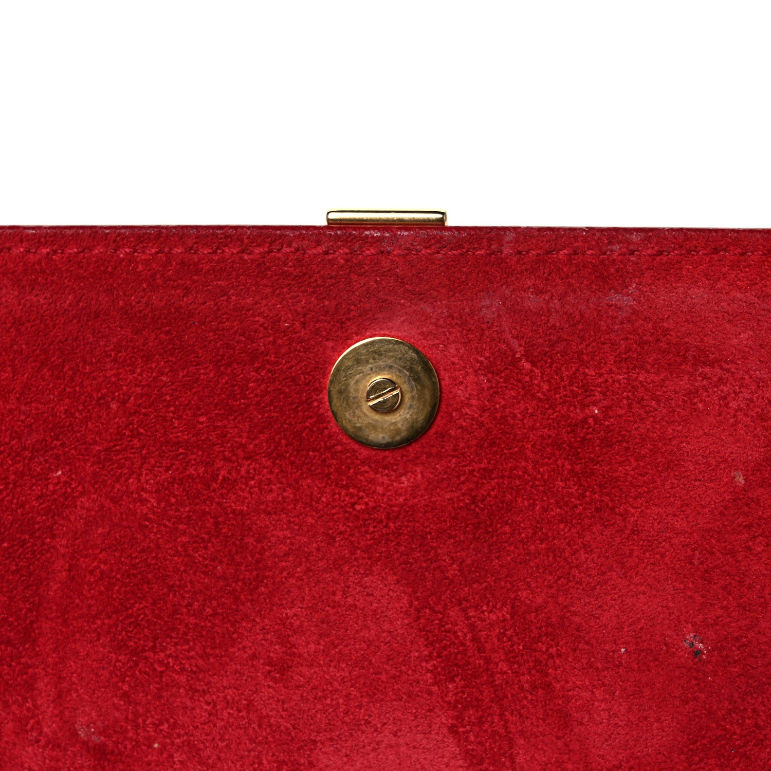 Saint Laurent Calfskin Small Classic Y Satchel Bag Rouge Orient 9 of 10