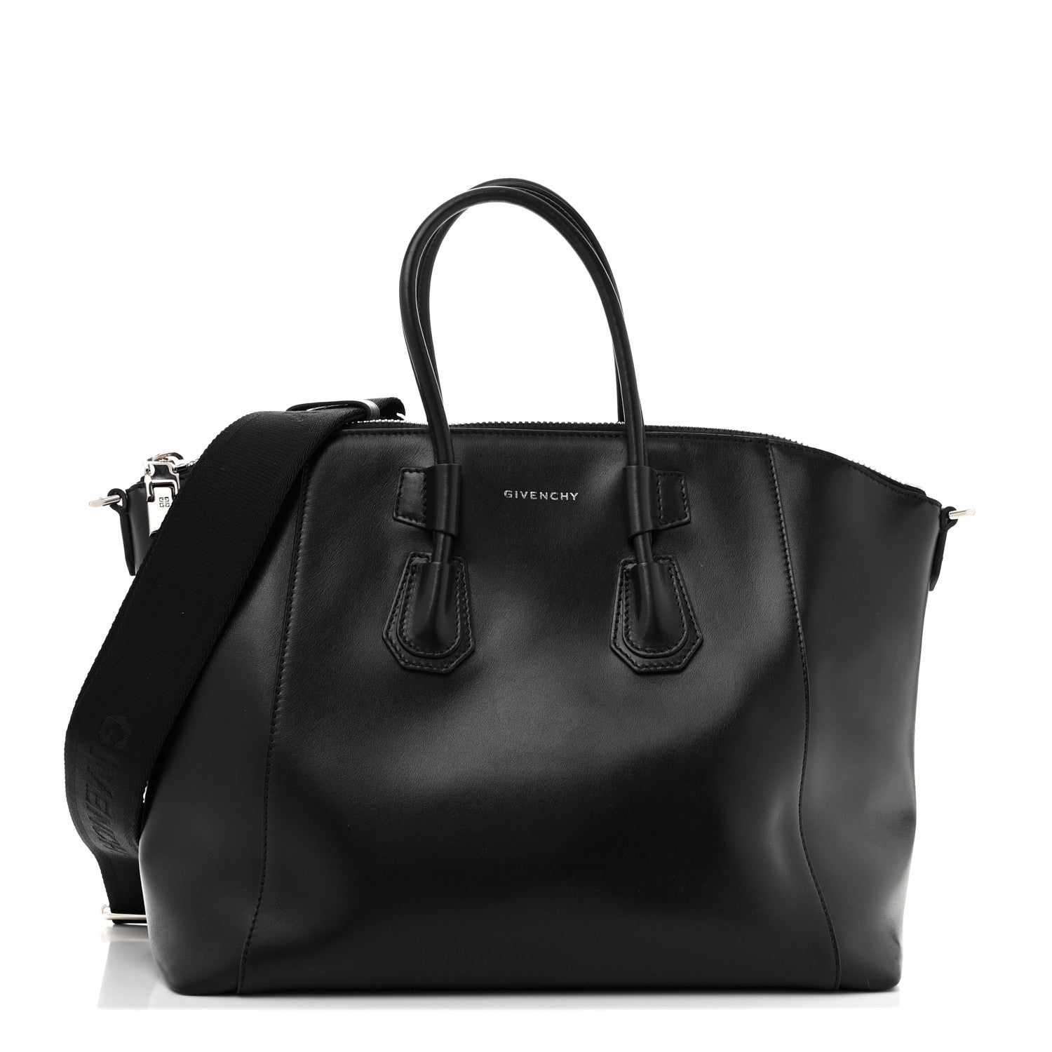 Givenchy Box Calfskin Small Antigona Sport Top Handle Bag Black 1 of 12