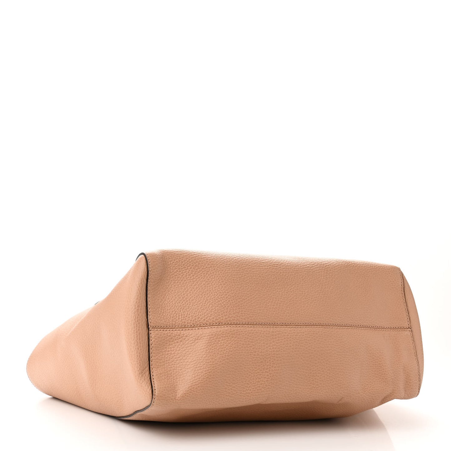 Dollar Calfskin Medium Swing Tote Camelia Mineral Blue