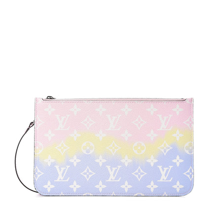 Louis Vuitton Monogram Escale Neverfull MM GM Pochette Pastel 1 of 7