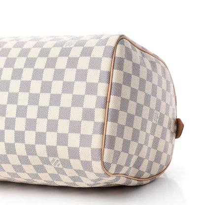 Louis Vuitton Damier Azur Speedy 30 7 of 12