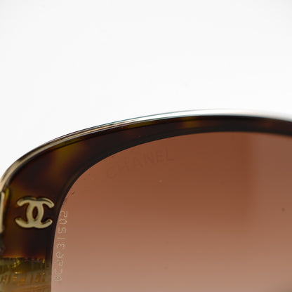 Chanel CC 4183 Sunglasses Beige Tortoise 8 of 8