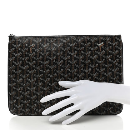 Goyard Goyardine Senat Pochette MM Black 2 of 6