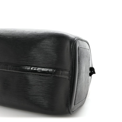 Louis Vuitton Epi Speedy 30 Black 10 of 10