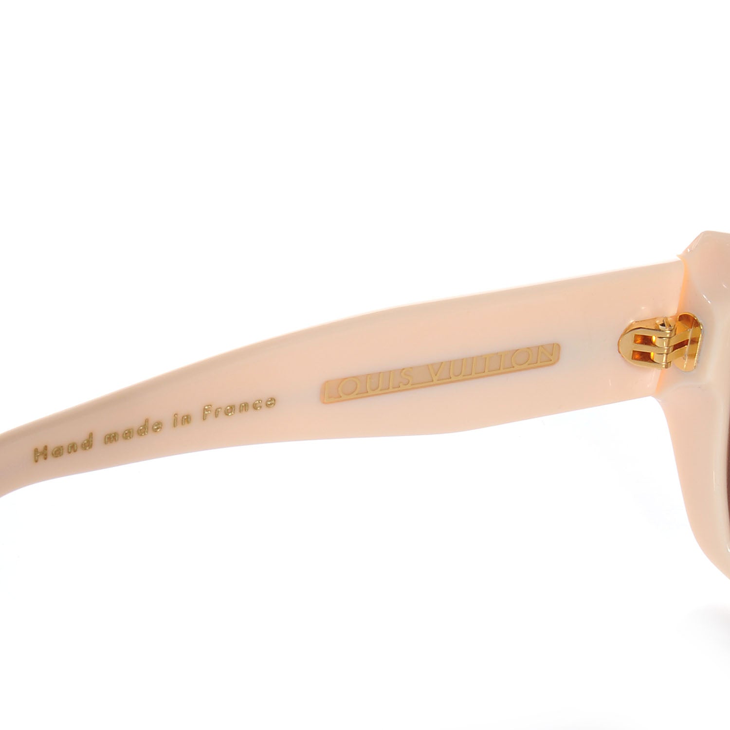 Louis Vuitton Acetate Amethyst Bindi Sunglasses Ivory 6 of 6