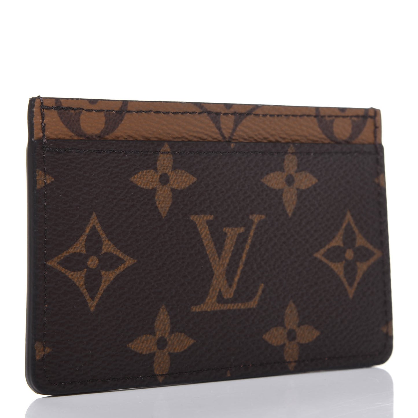 Reverse Monogram Card Holder