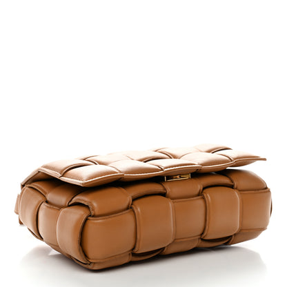 Bottega Veneta Nappa Maxi Intreccio Padded Cassette Crossbody Bag Caramel 3 of 9